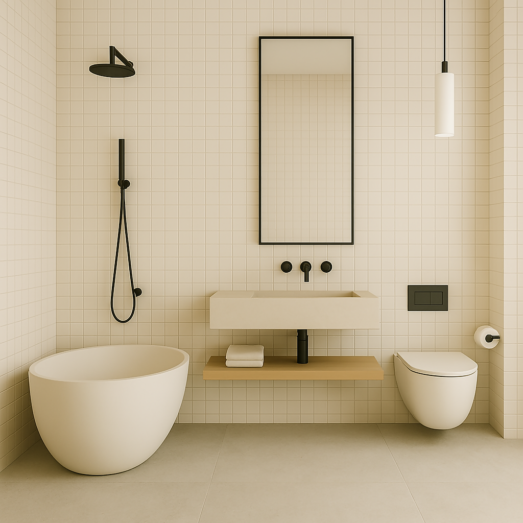 Japandi Bathroom Design Package
